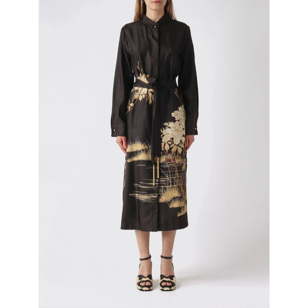 Max Mara Studio Dress Woman Black